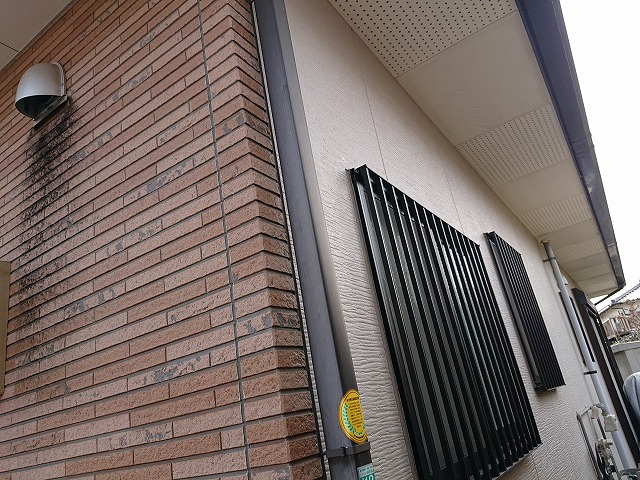 点検を行った外壁